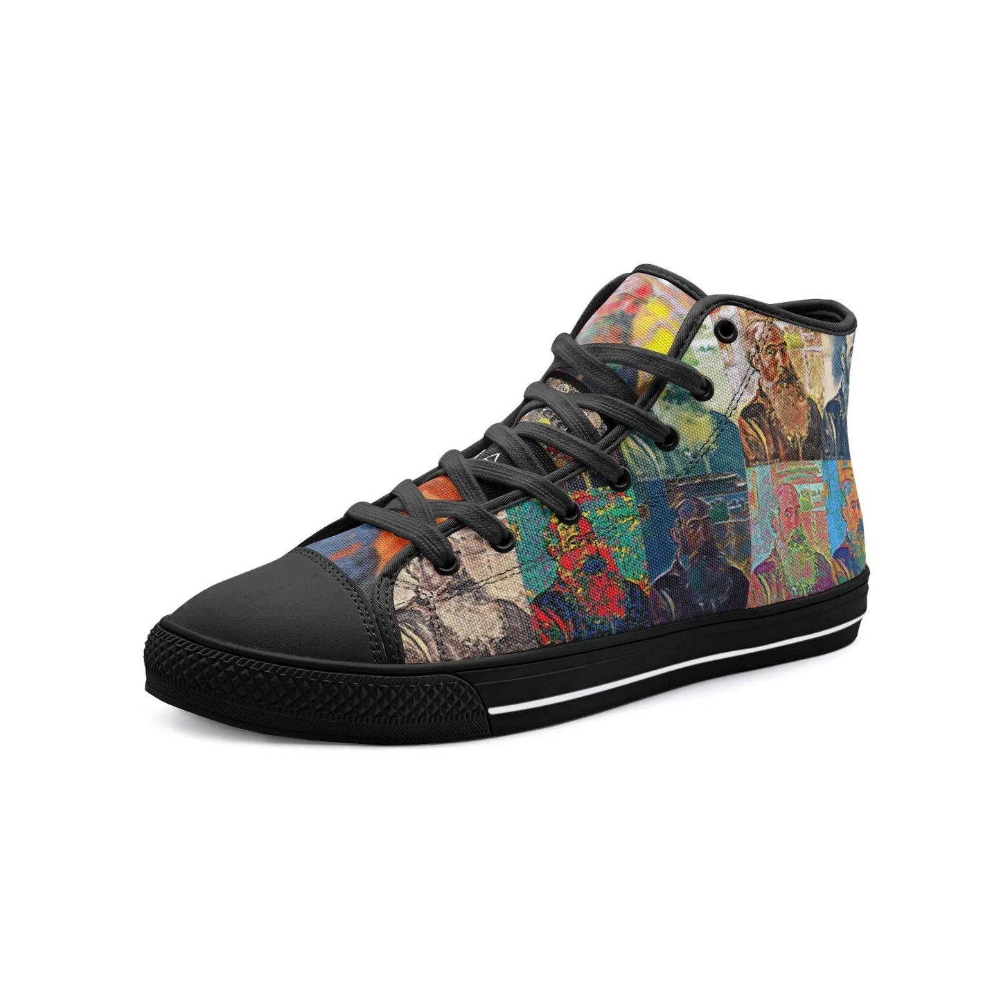 High top sneakers - School of painting - Camille Pissarro Printy6