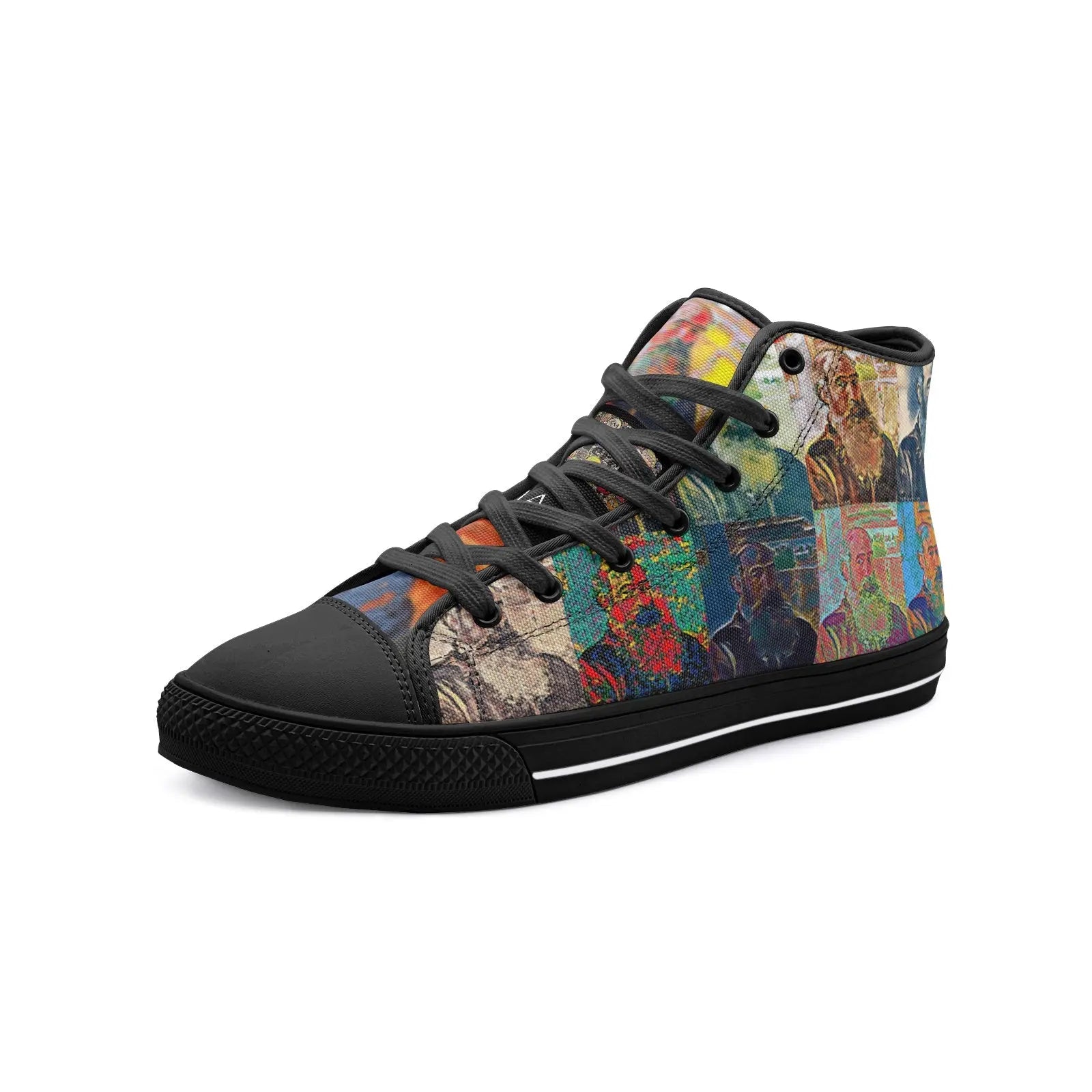 High top sneakers - School of painting - Camille Pissarro Printy6