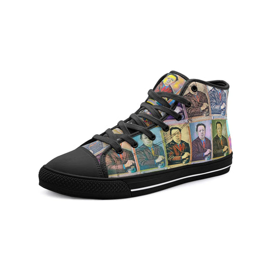 High top sneakers - School of painting - Diego Rivera Printy6
