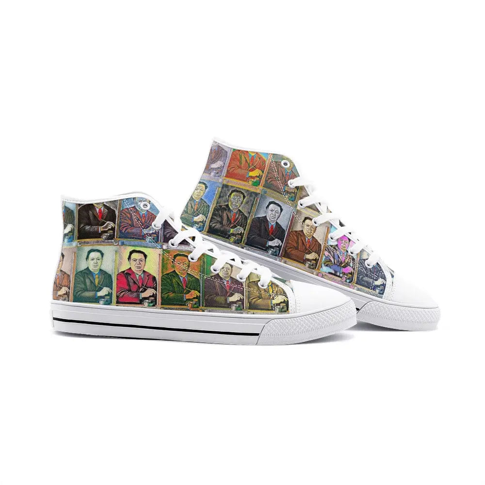 High top sneakers - School of painting - Diego Rivera Printy6
