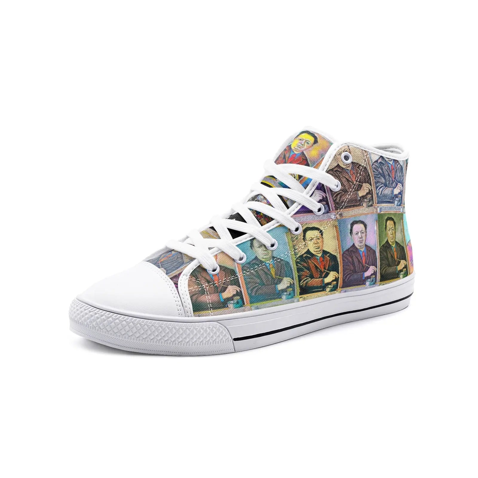 High top sneakers - School of painting - Diego Rivera Printy6