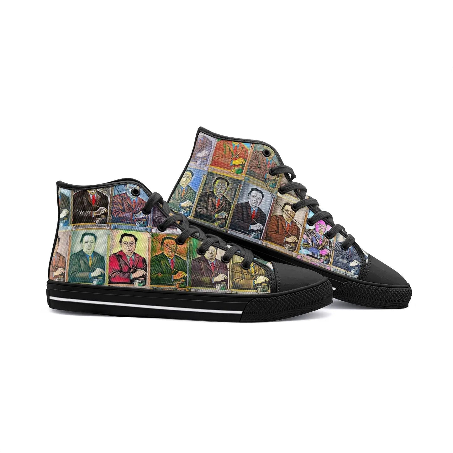 High top sneakers - School of painting - Diego Rivera Printy6