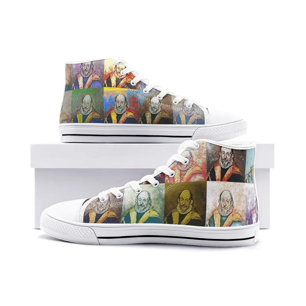 High top sneakers - School of painting - Doménikos Theotokópoulos 'El Greco' Printy6