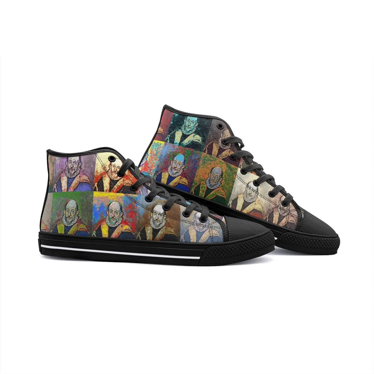 High top sneakers - School of painting - Doménikos Theotokópoulos 'El Greco' Printy6