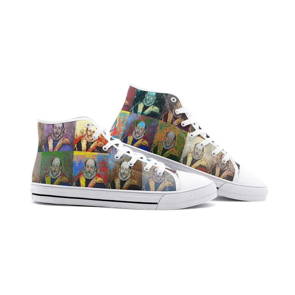 High top sneakers - School of painting - Doménikos Theotokópoulos 'El Greco' Printy6