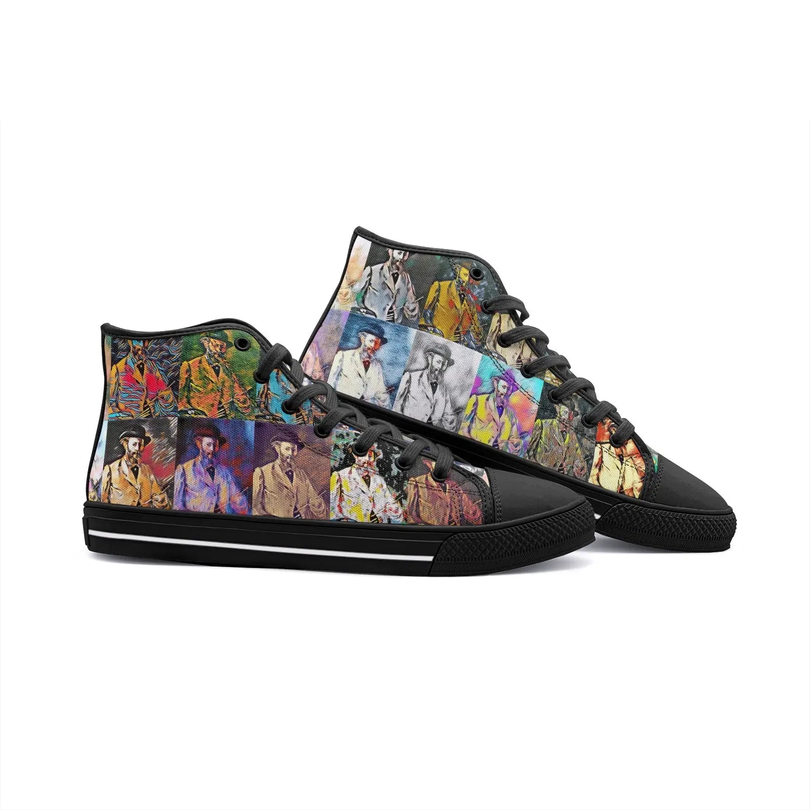 High top sneakers - School of painting - Edouard Manet Printy6