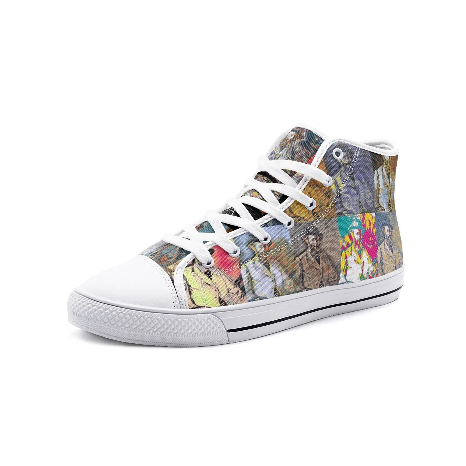 High top sneakers - School of painting - Edouard Manet Printy6