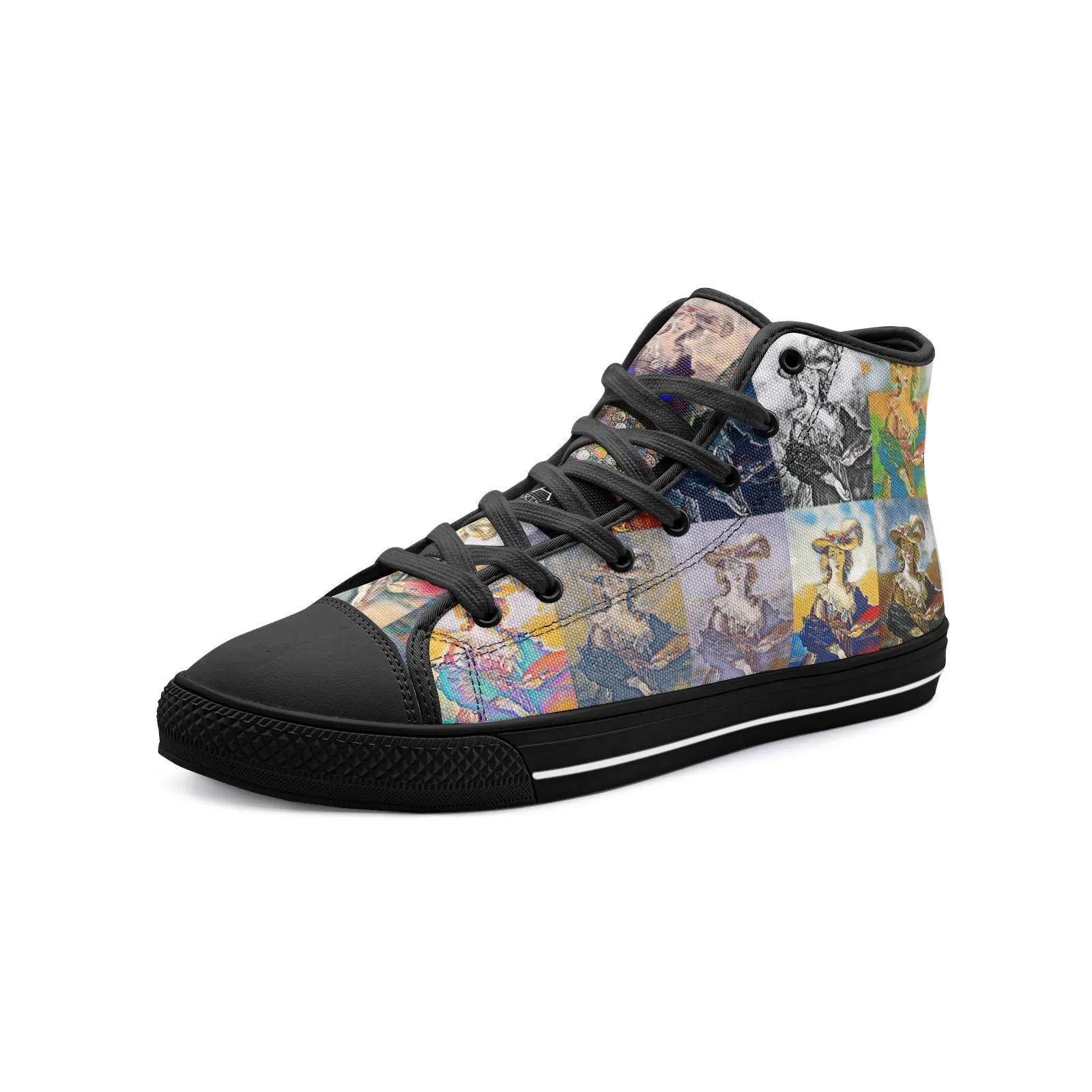 High top sneakers - School of painting - Elizabeth Lebrun Printy6