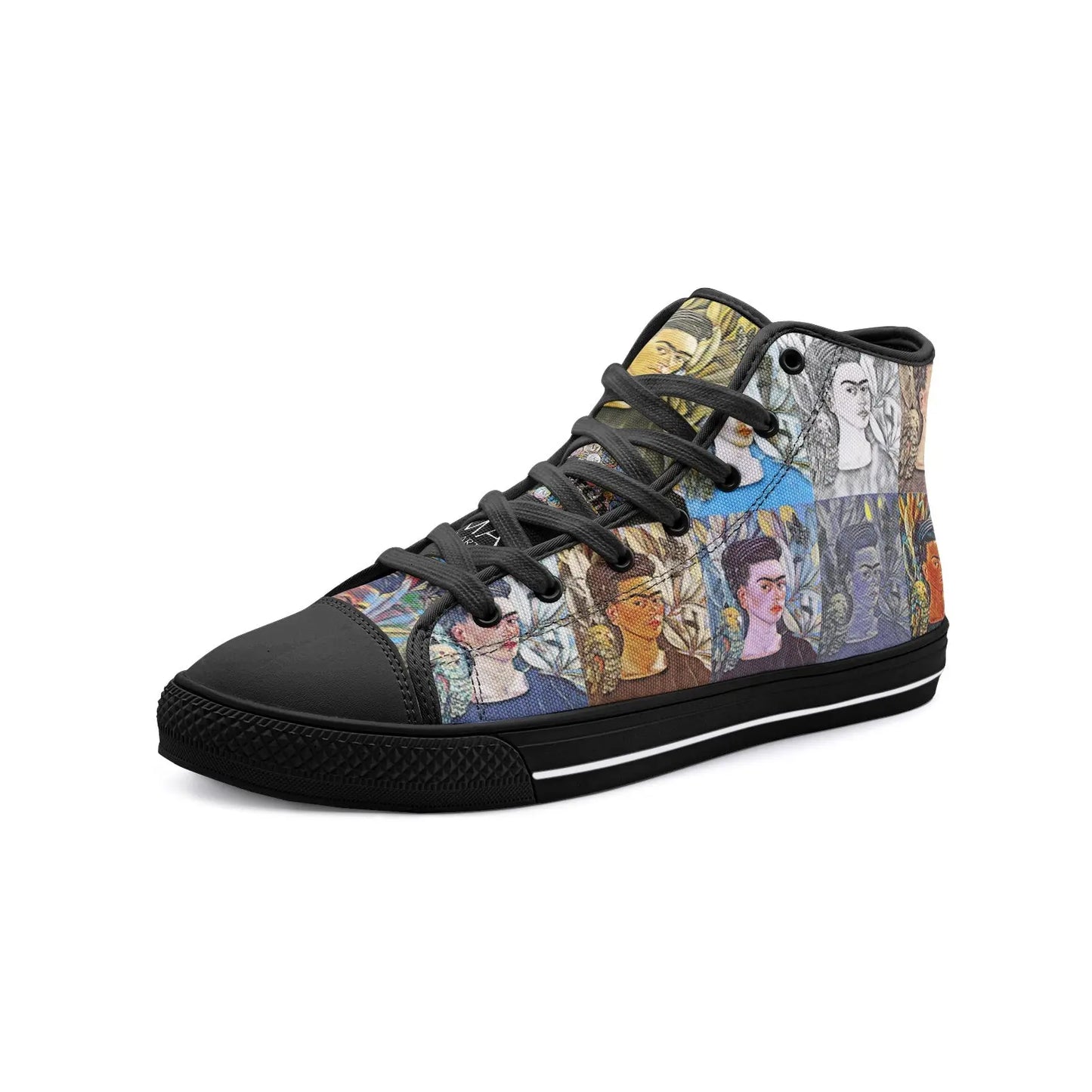 High top sneakers - School of painting - Frida Kahlo Printy6