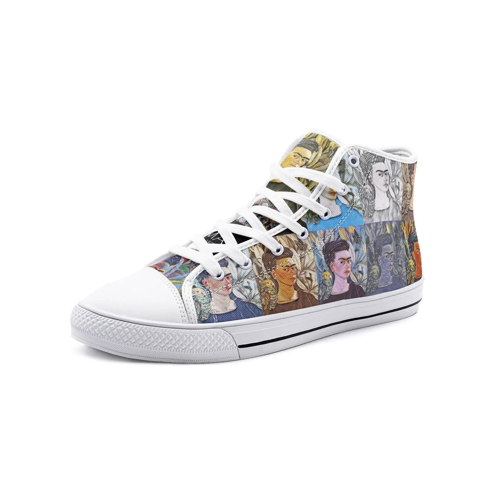 High top sneakers - School of painting - Frida Kahlo Printy6