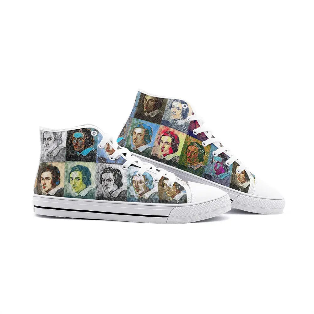 High top sneakers - School of painting - Gian Lorenzo Bernini Printy6