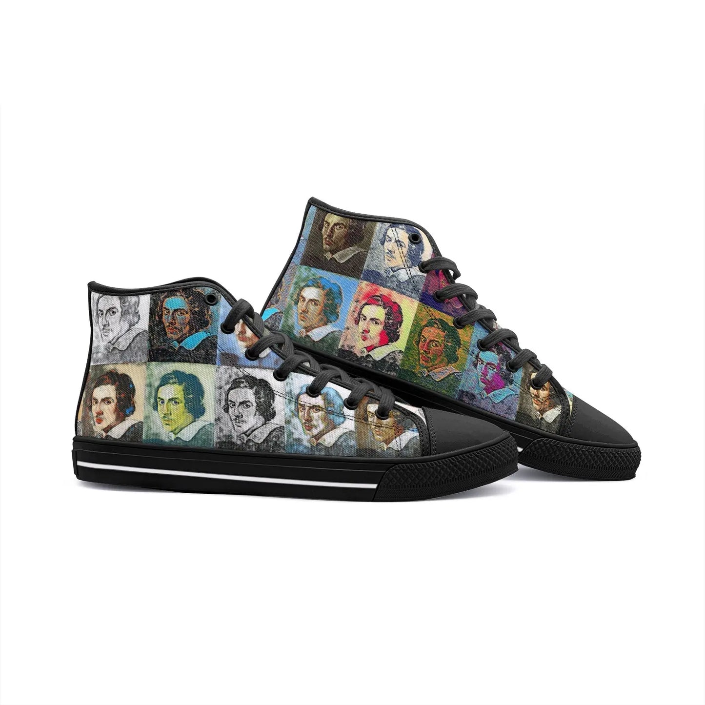High top sneakers - School of painting - Gian Lorenzo Bernini Printy6