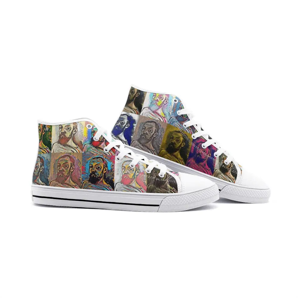 High top sneakers - School of painting - Henri Matisse Printy6