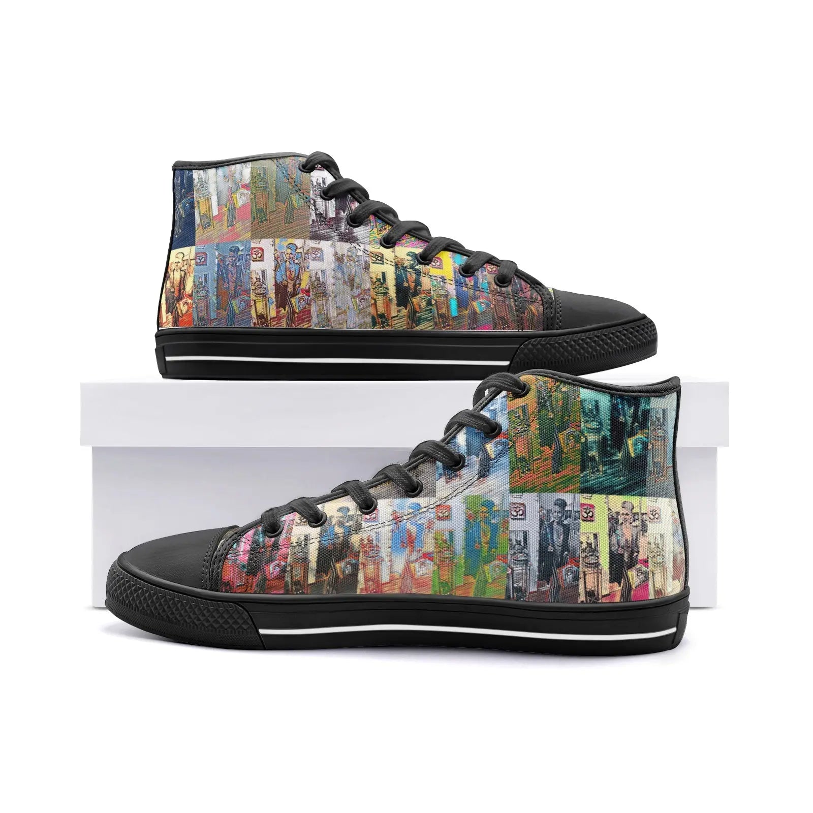 High top sneakers - School of painting - Hollywood Star Genesis Printy6