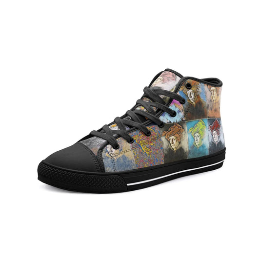 High top sneakers - School of painting - Jan Van Eyck Printy6