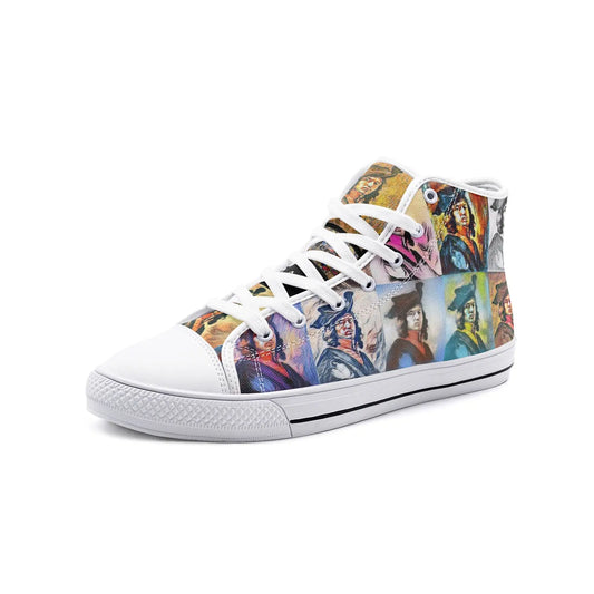 High top sneakers - School of painting - Johannes Vermeer Printy6