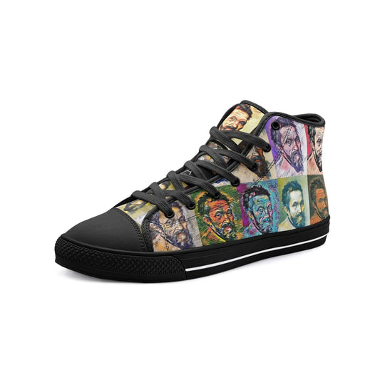 High top sneakers - School of painting - Michelangelo Buonarroti Printy6