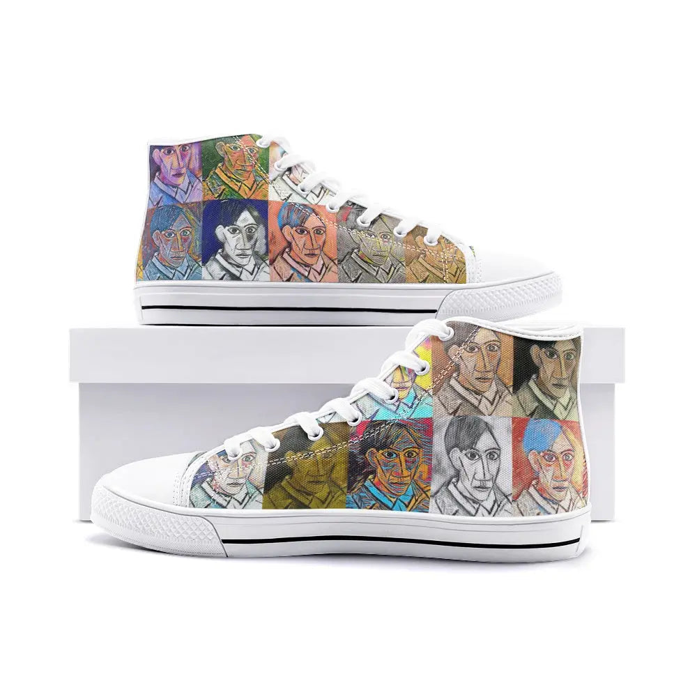 High top sneakers - School of painting - Pablo Picasso Printy6