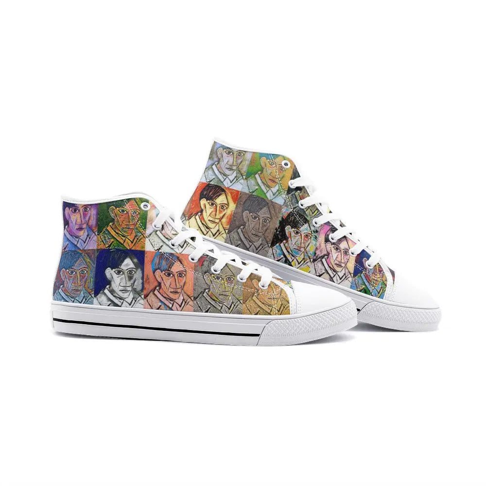 High top sneakers - School of painting - Pablo Picasso Printy6