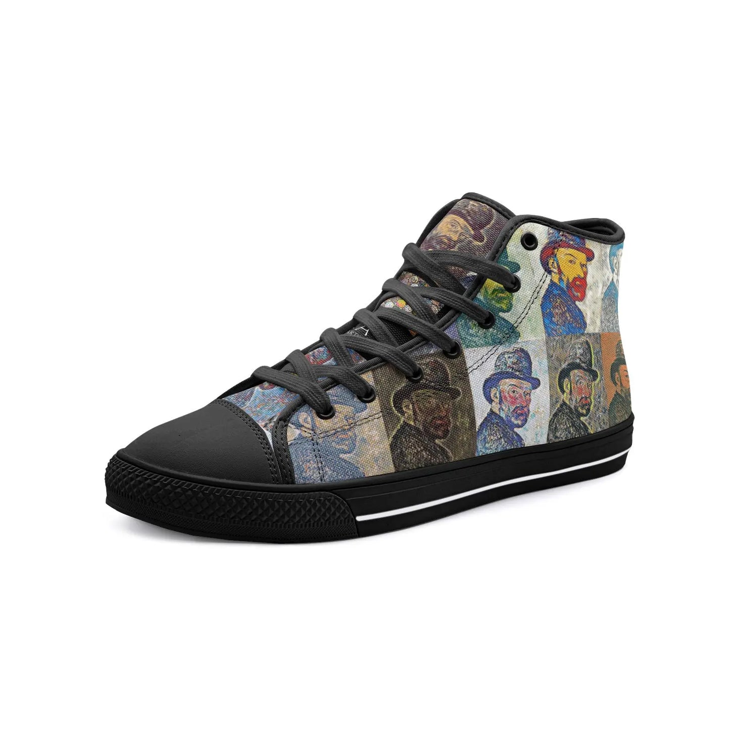 High top sneakers - School of painting - Paul Cezanne Printy6