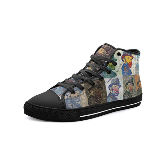 High top sneakers - School of painting - Paul Cezanne Printy6