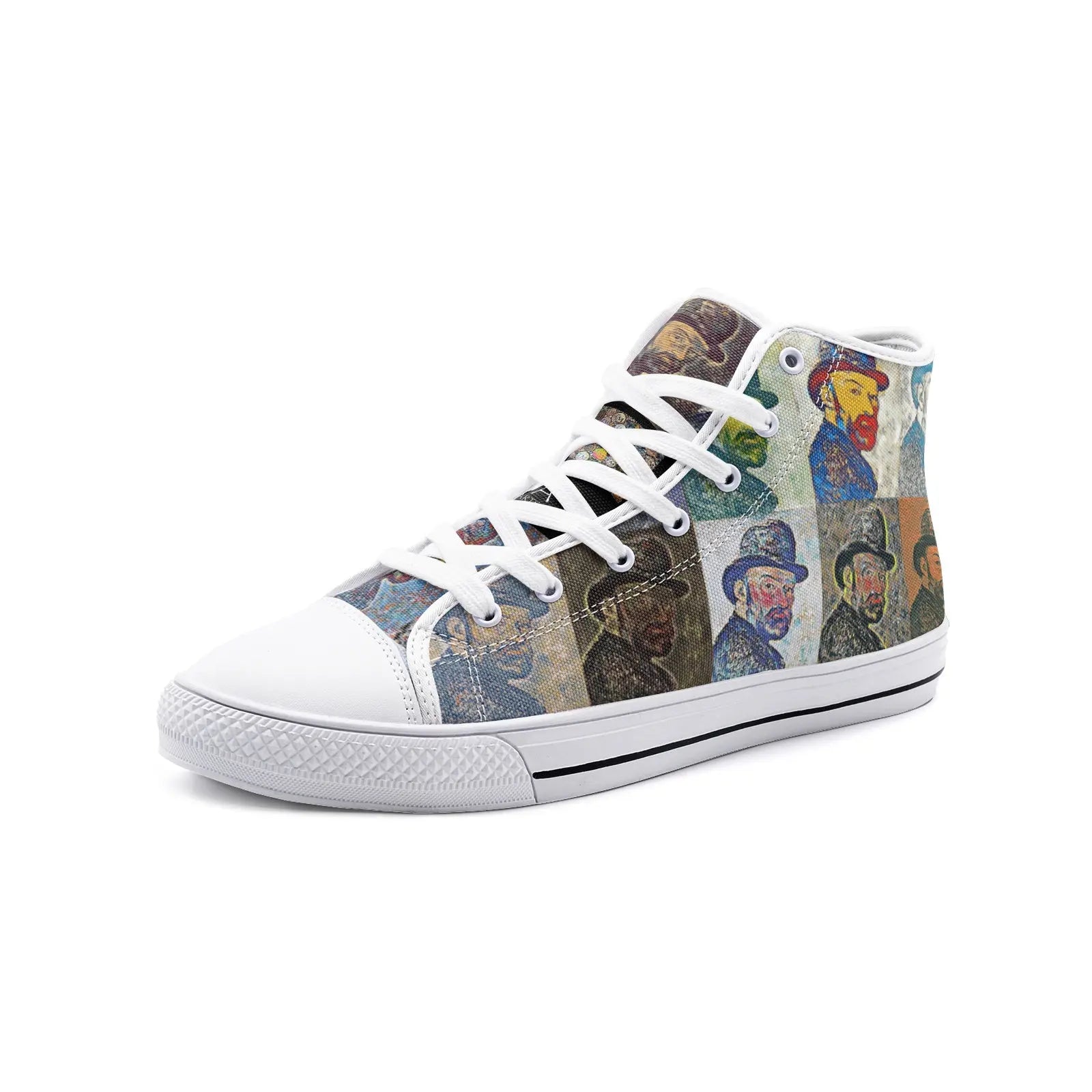 High top sneakers - School of painting - Paul Cezanne Printy6