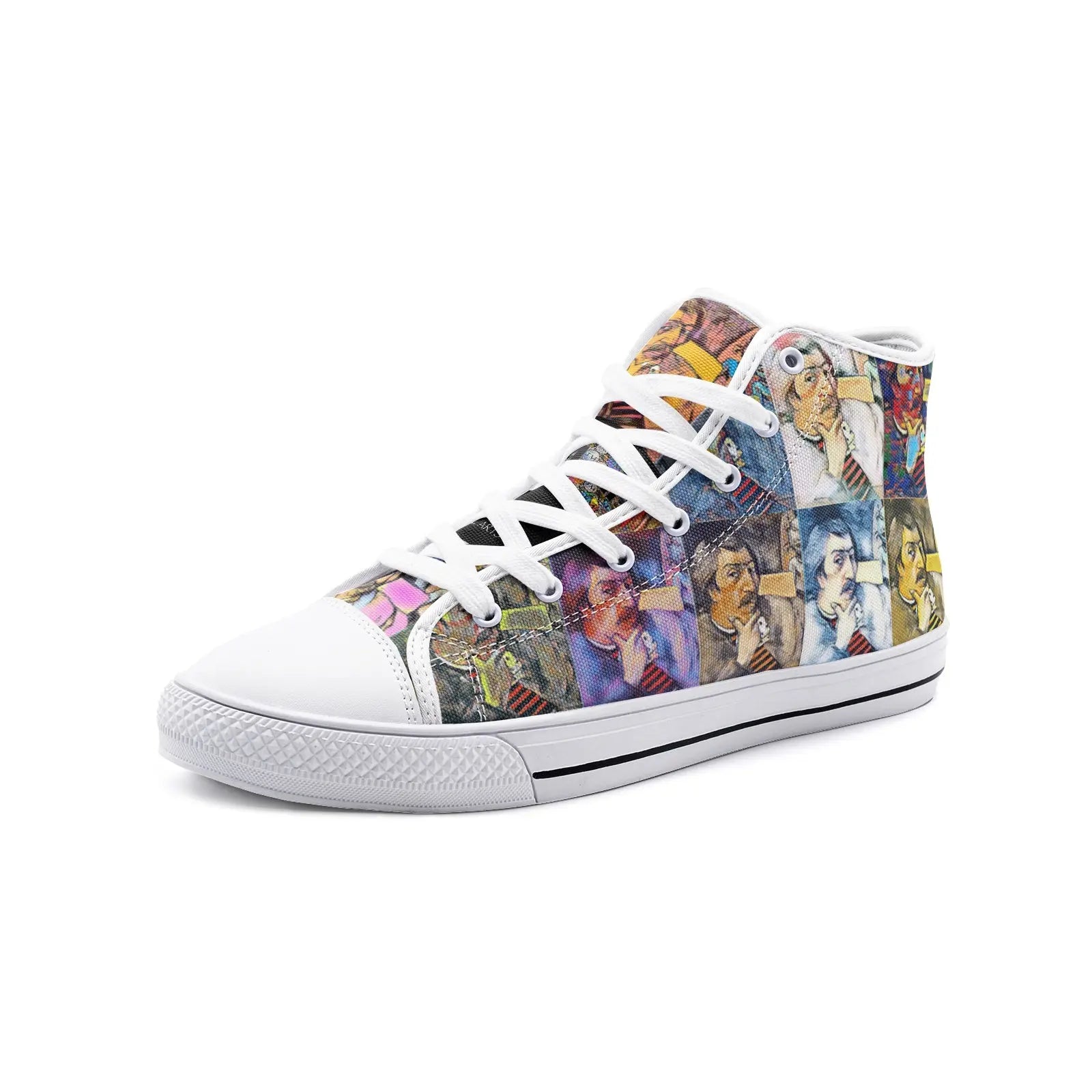High top sneakers - School of painting - Paul Gauguin Printy6