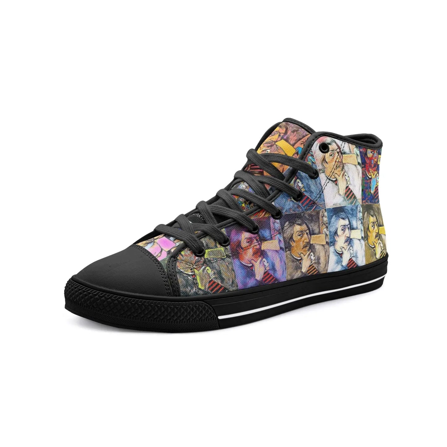 High top sneakers - School of painting - Paul Gauguin Printy6
