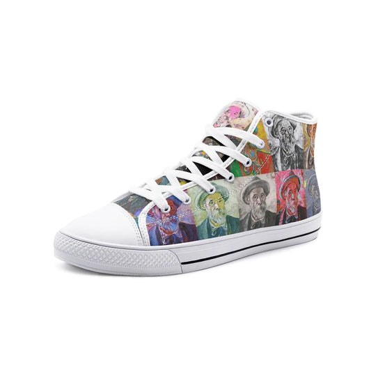 High top sneakers - School of painting - Pierre-Auguste Renoir Printy6