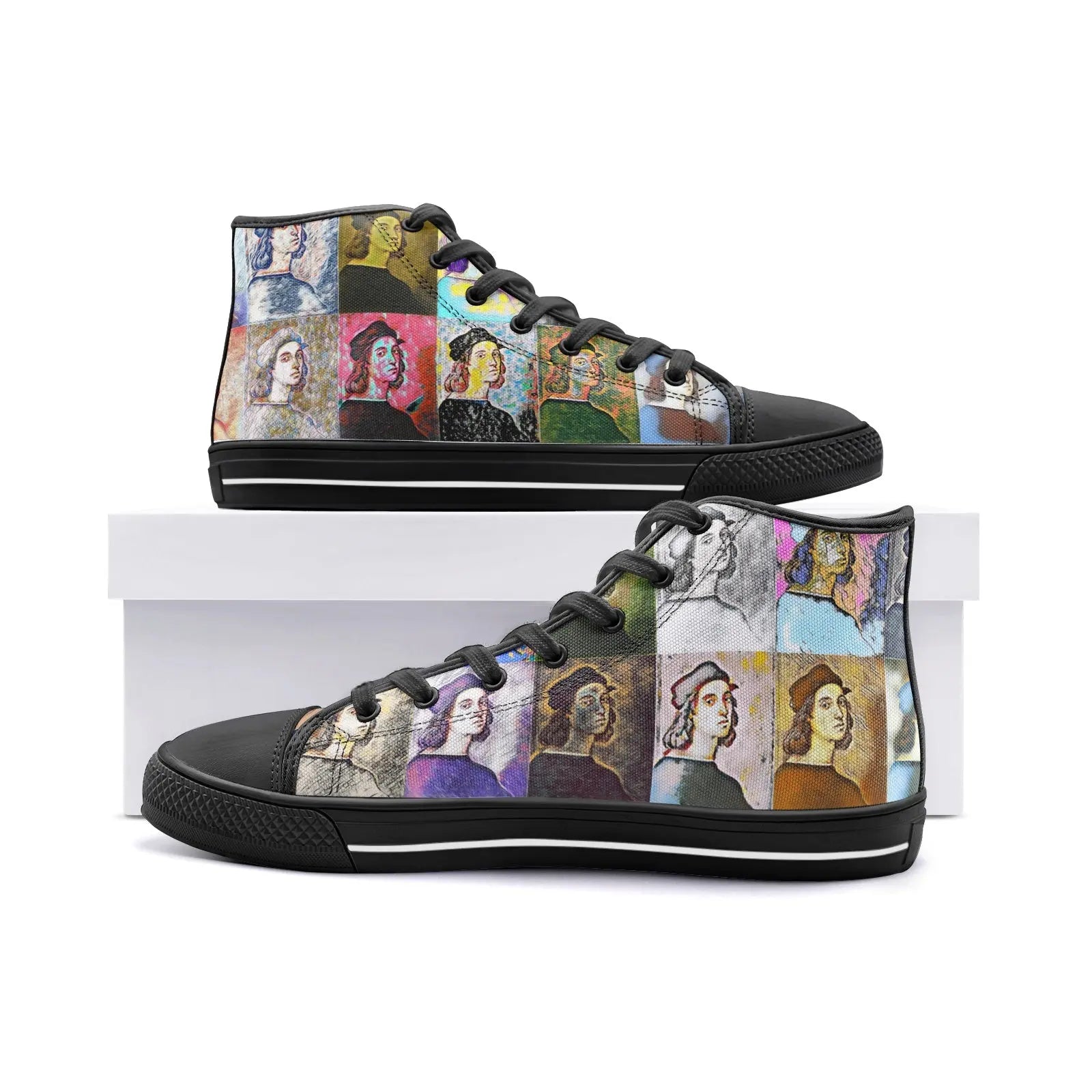 High top sneakers - School of painting - Raphael Da Urbino Printy6