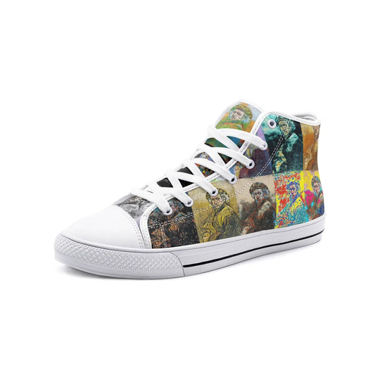 High top sneakers - School of painting - Rembrandt Van Rijn Printy6