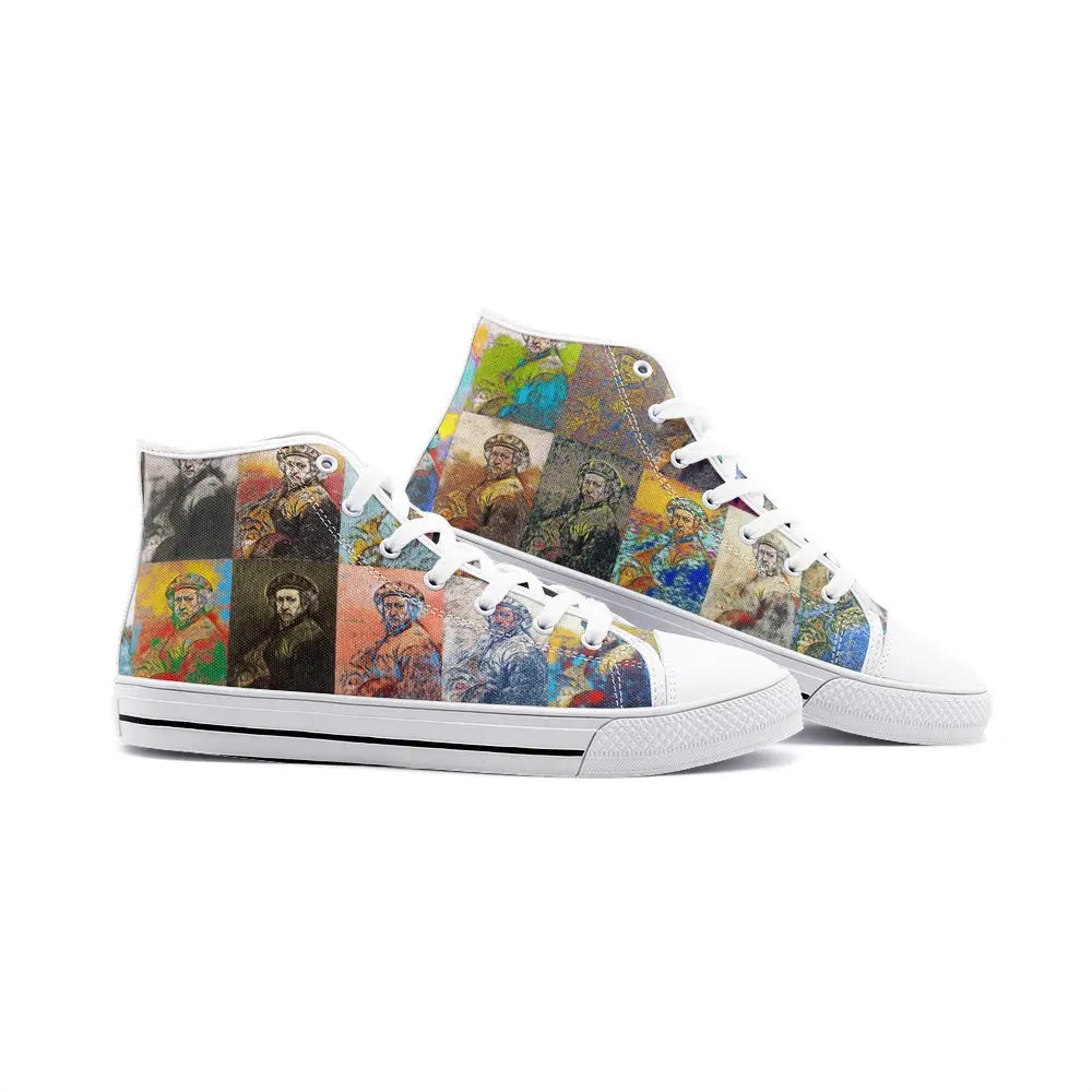 High top sneakers - School of painting - Rembrandt Van Rijn Printy6