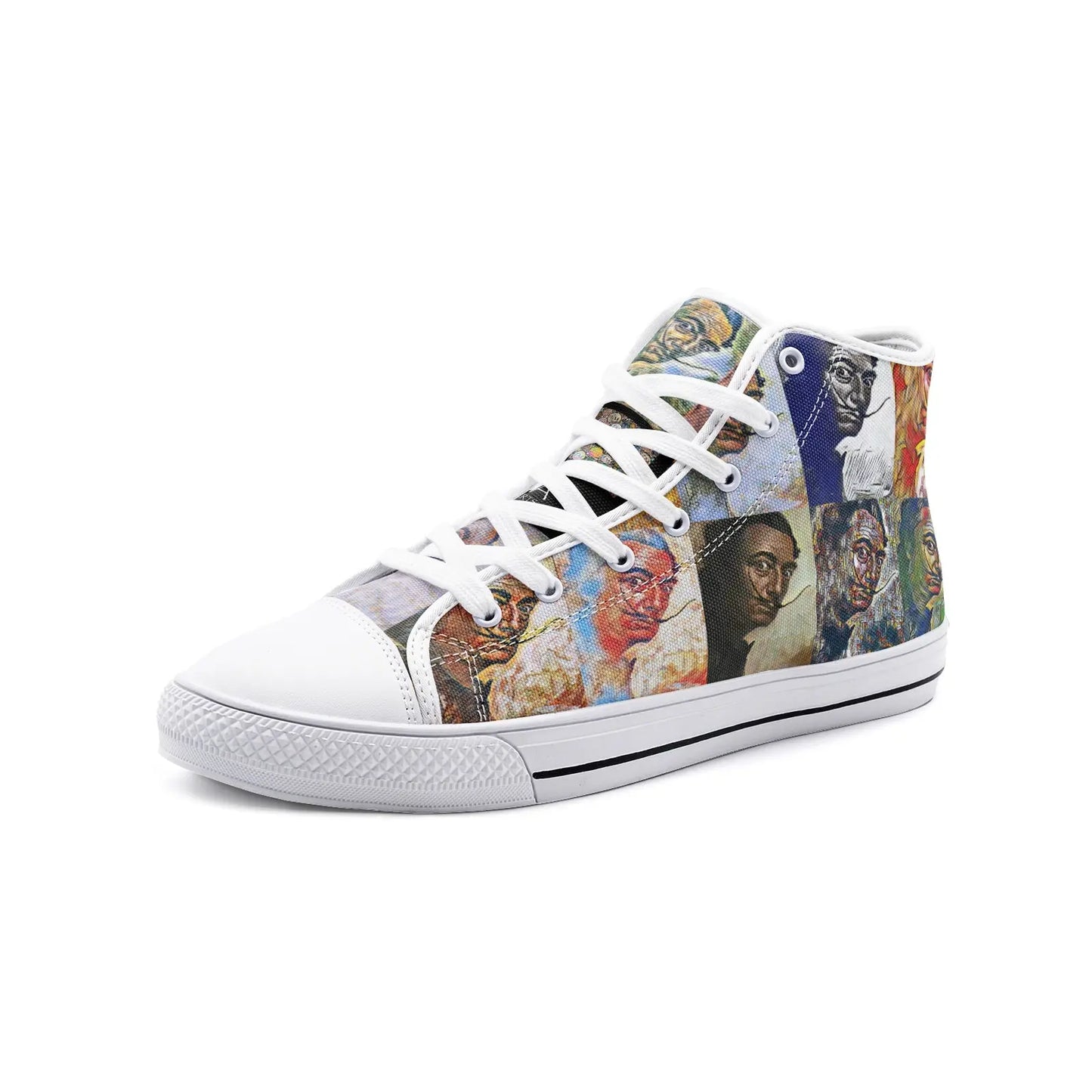 High top sneakers - School of painting - Salvador Dali Printy6