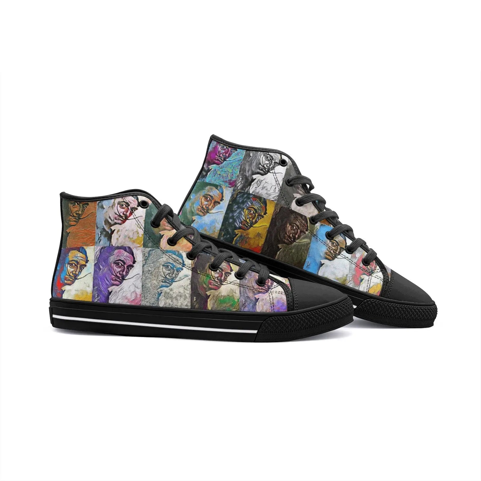 High top sneakers - School of painting - Salvador Dali Printy6