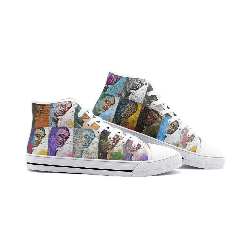 High top sneakers - School of painting - Salvador Dali Printy6