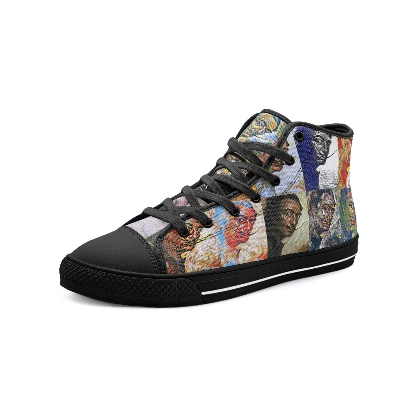 High top sneakers - School of painting - Salvador Dali Printy6
