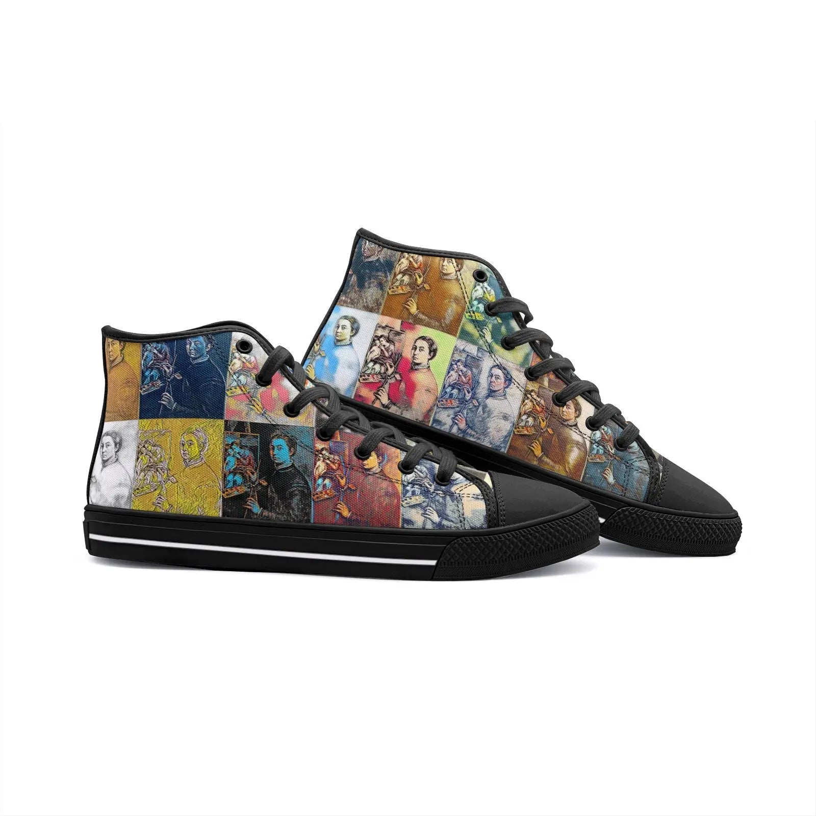 High top sneakers - School of painting - Sofonisba Anguissola Printy6
