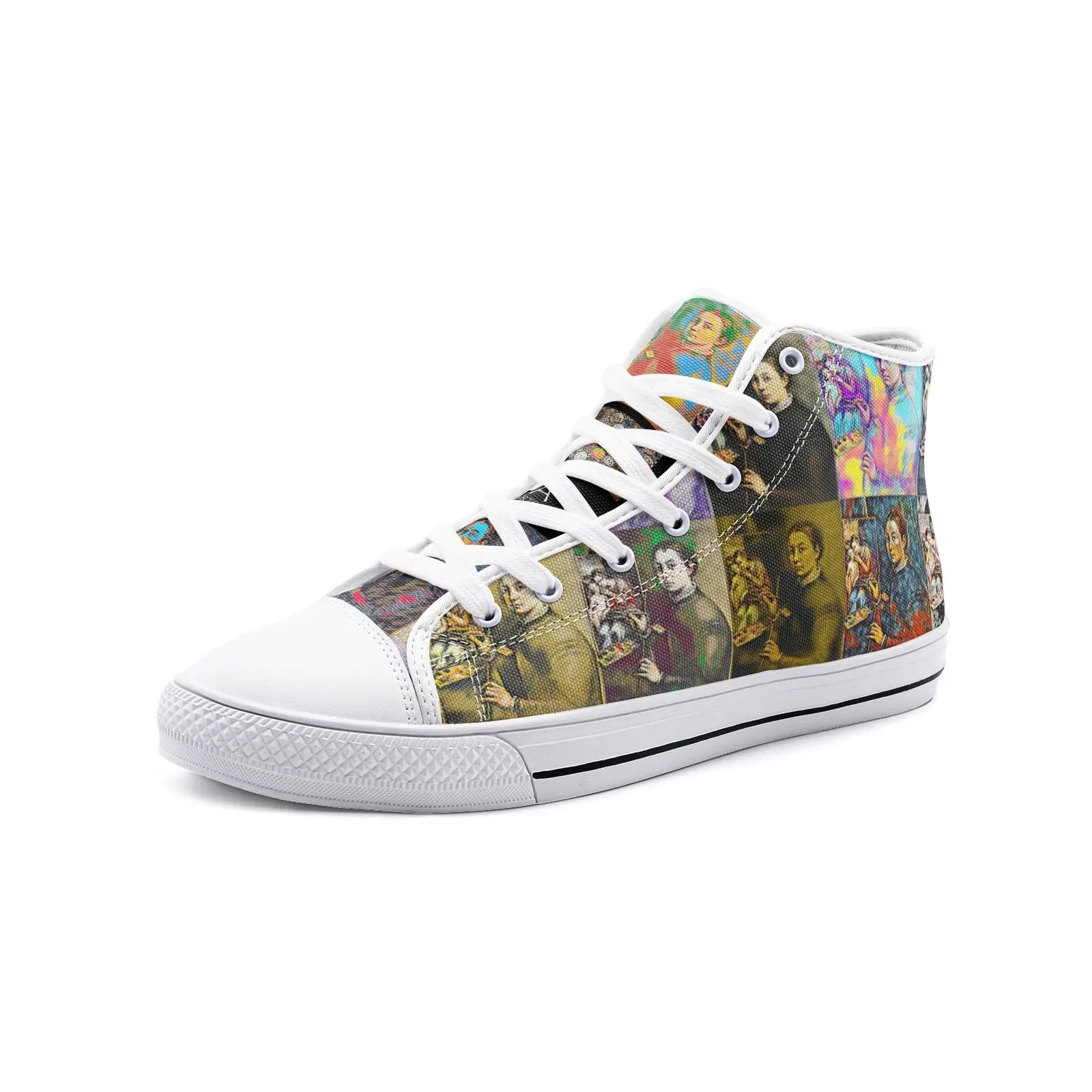 High top sneakers - School of painting - Sofonisba Anguissola Printy6