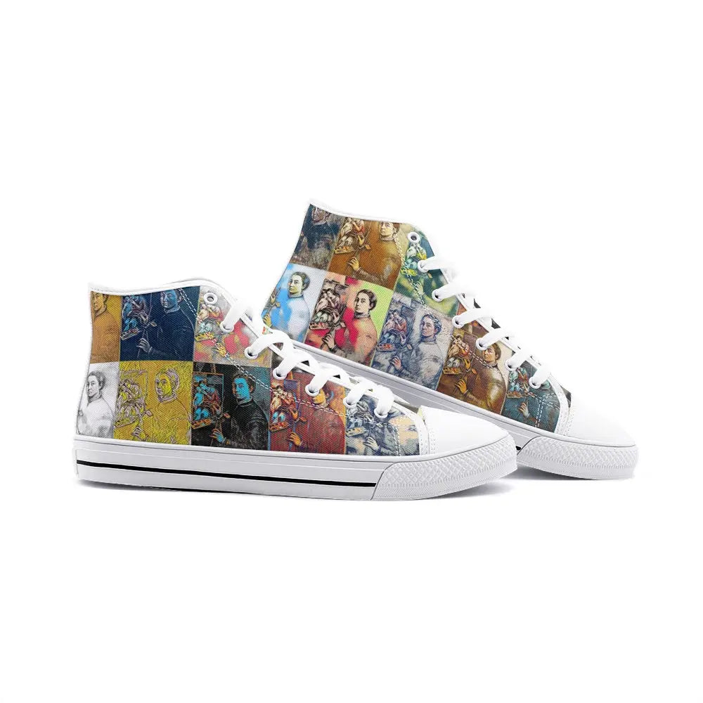 High top sneakers - School of painting - Sofonisba Anguissola Printy6
