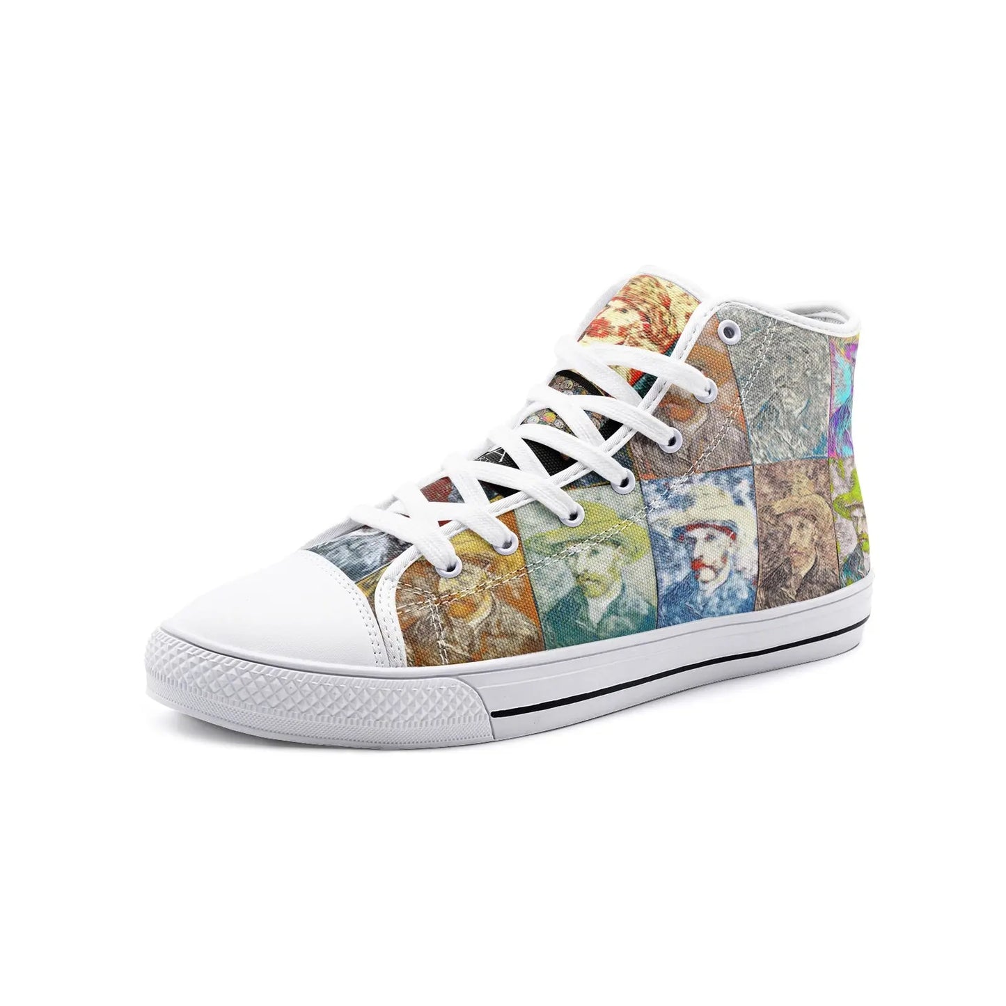 High top sneakers - School of painting - Vincent Van Gogh Printy6