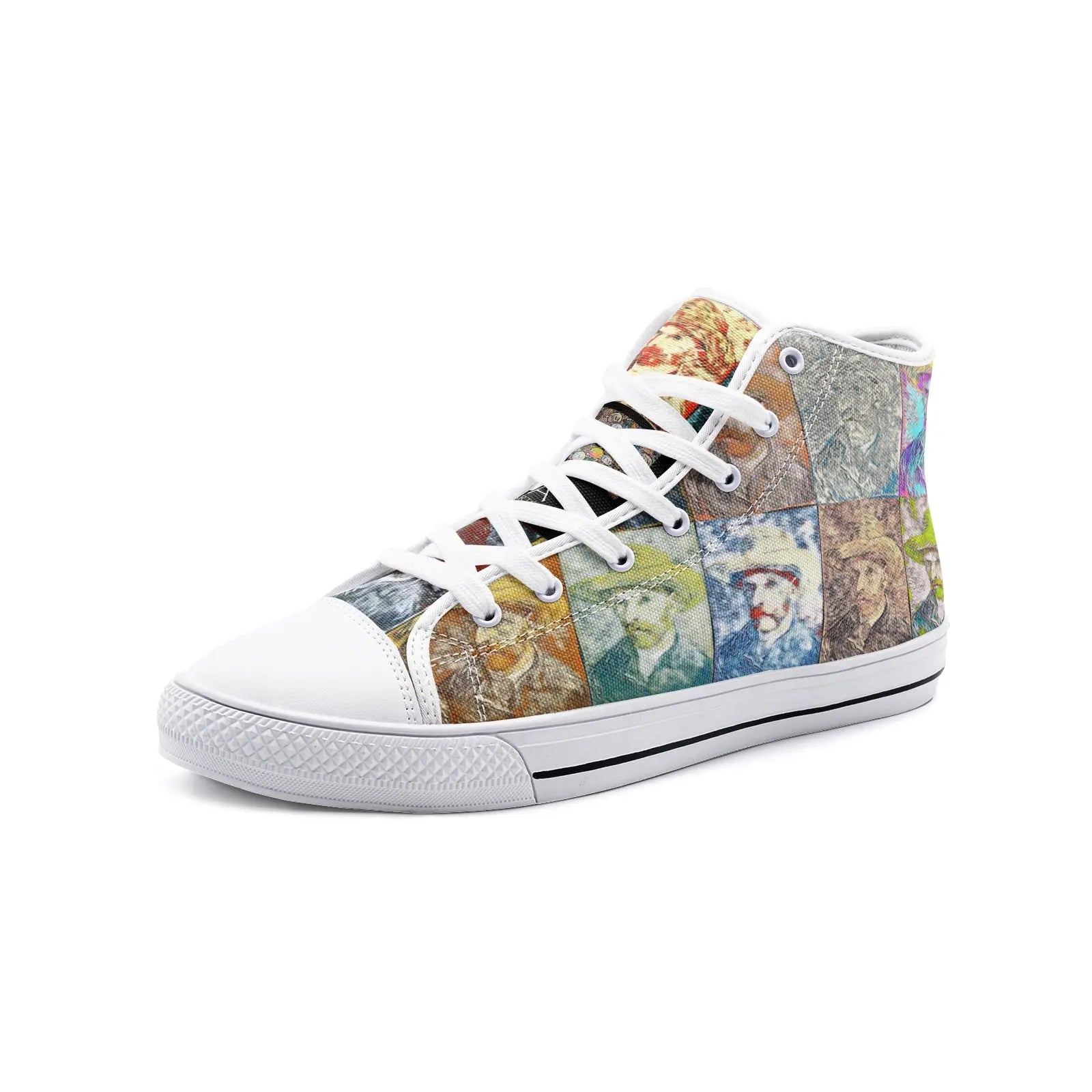 High top sneakers - School of painting - Vincent Van Gogh Printy6