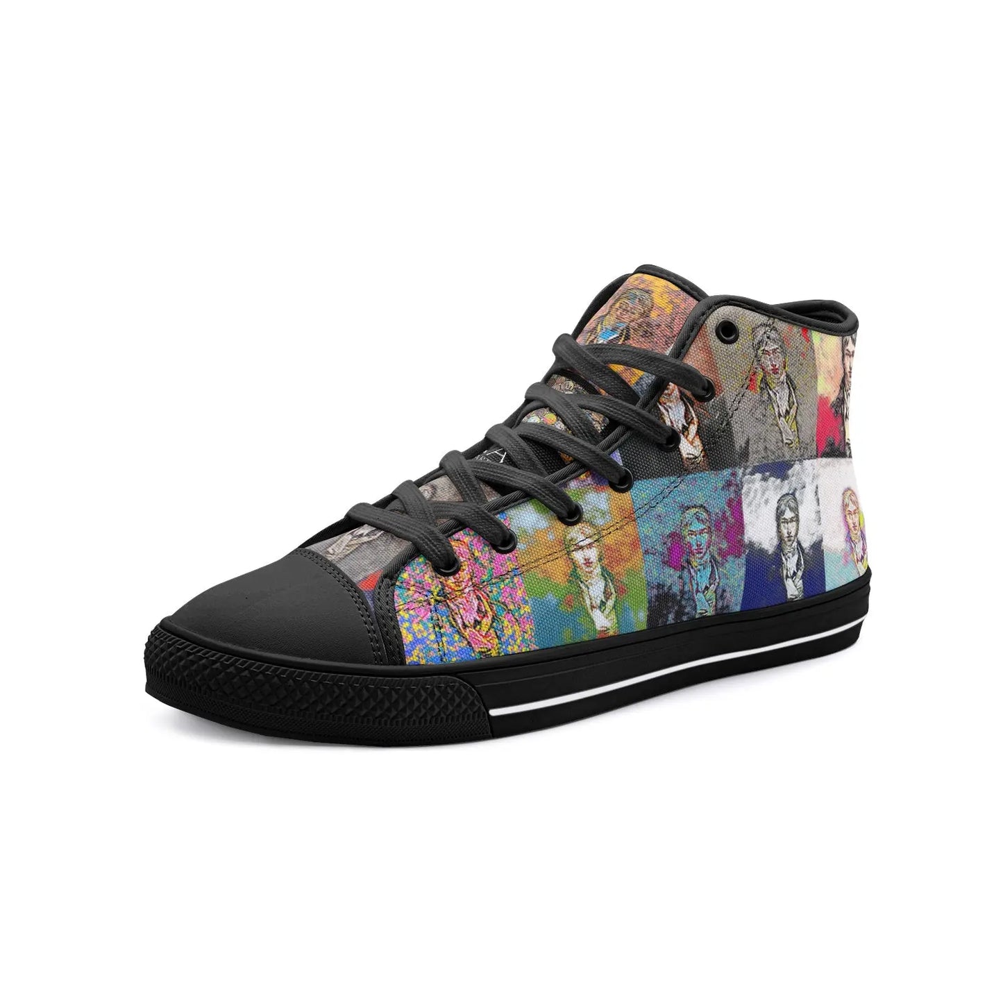 High top sneakers - School of painting - William Turner Printy6