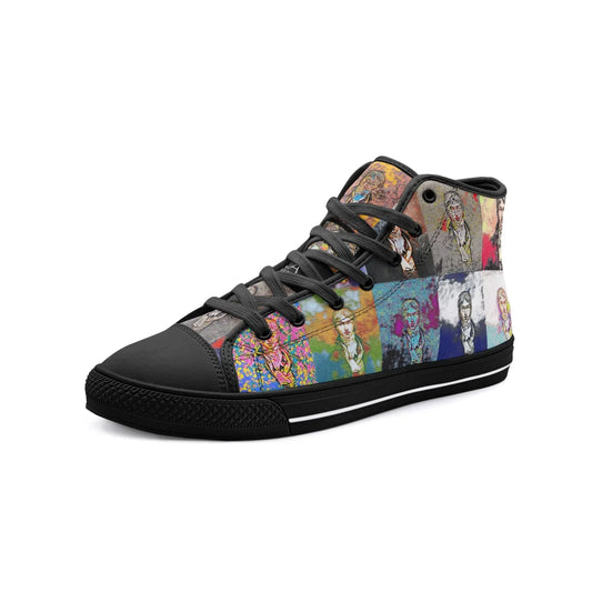 High top sneakers - School of painting - William Turner Printy6