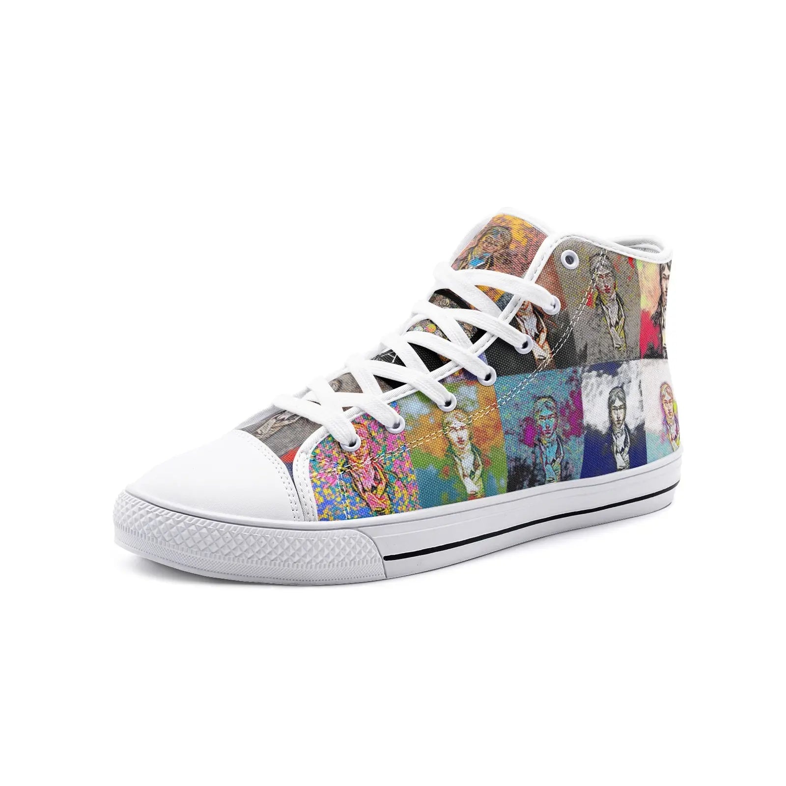 High top sneakers - School of painting - William Turner Printy6