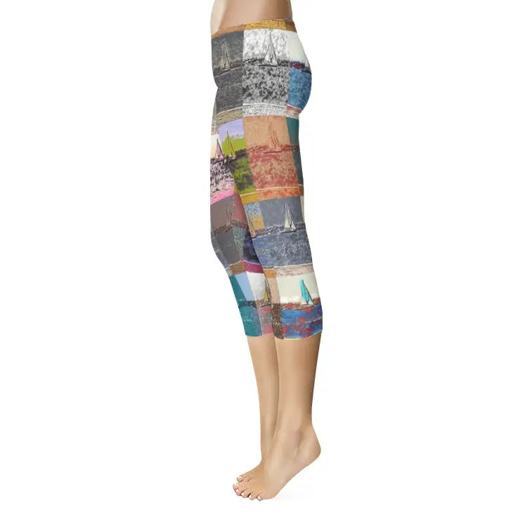 Leggings - The show must go on - Marina del Rey Printy6