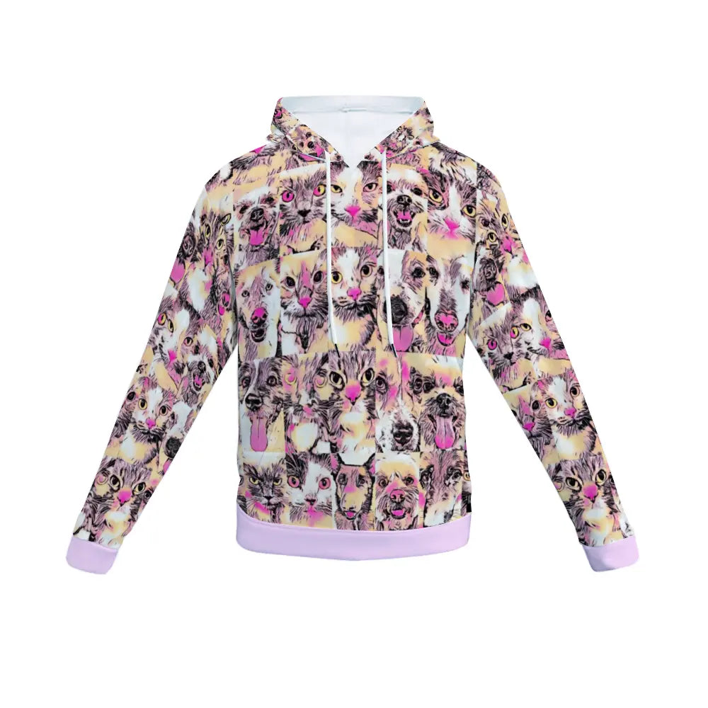 Plush hoodie with pockets - Club 99 ThisNew