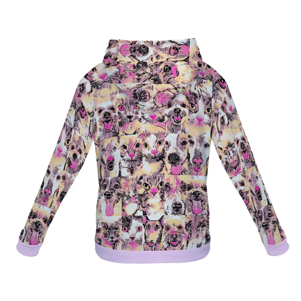 Plush hoodie with pockets - Club 99 ThisNew