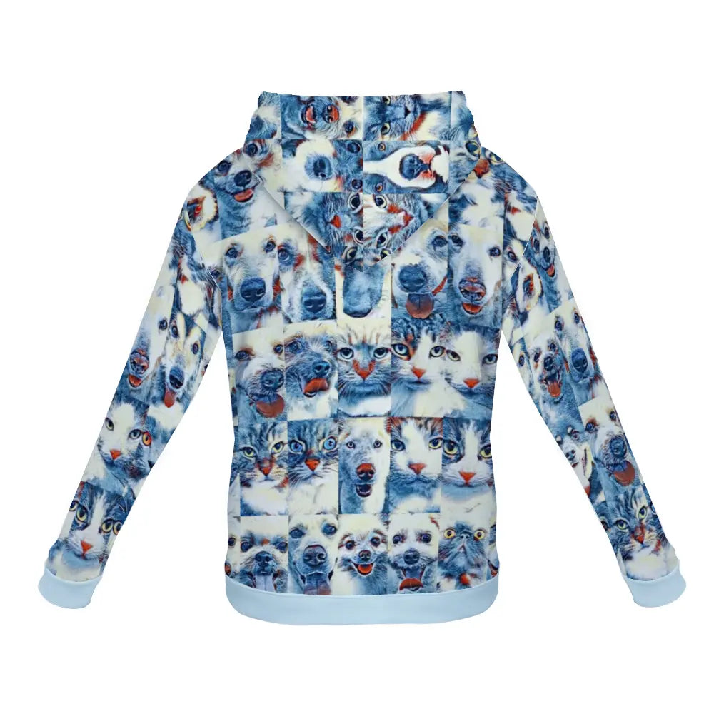 Plush hoodie with pockets - Club 99 ThisNew