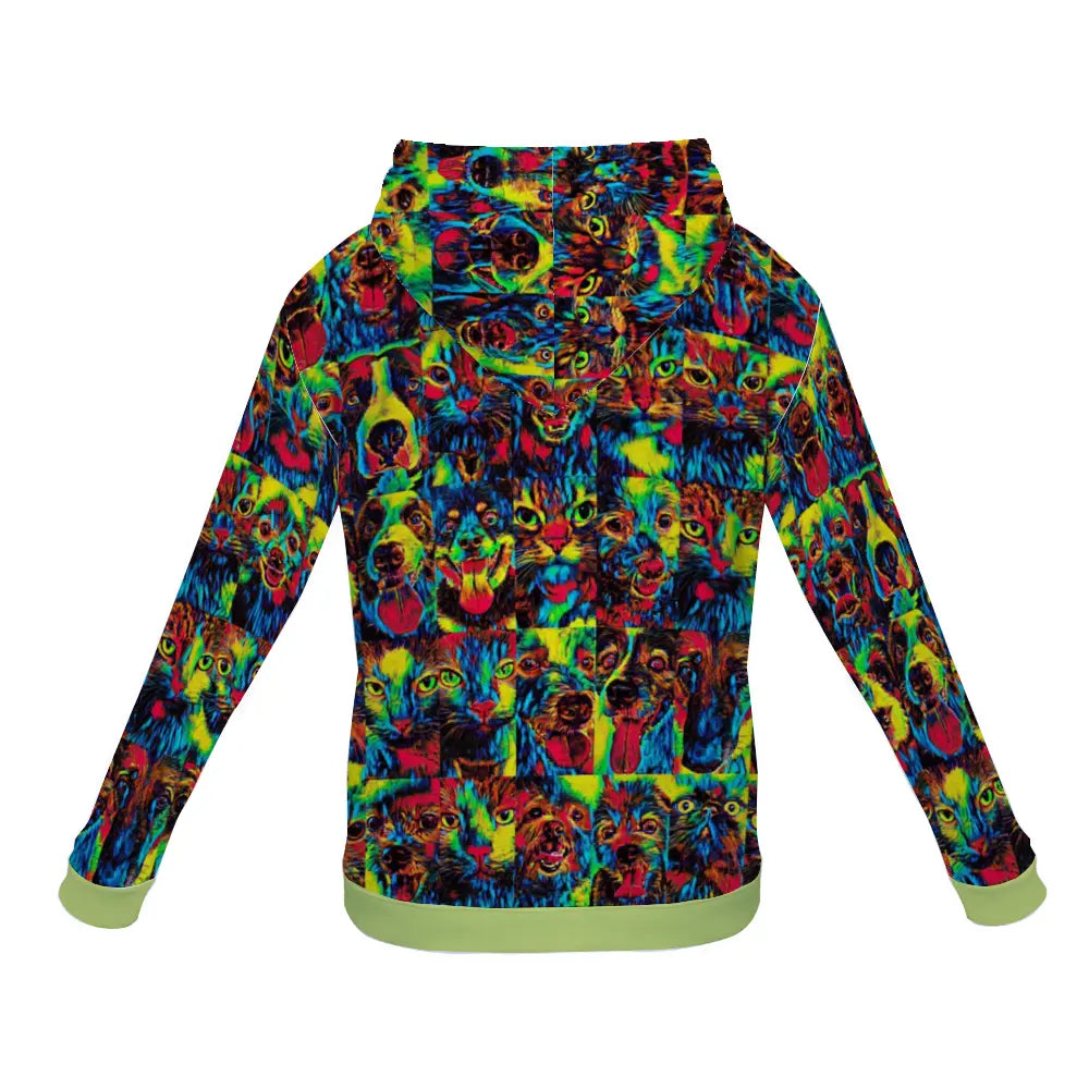 Plush hoodie with pockets - Club 99 ThisNew