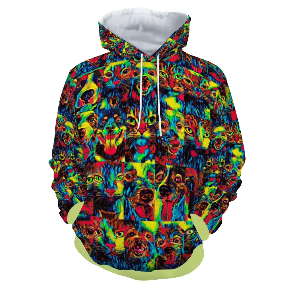 Plush hoodie with pockets - Club 99 ThisNew